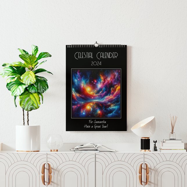 Celestial Andlig Vibrant Calendar Kalender (Skapare uppladdad)
