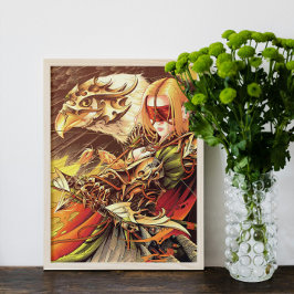 Celestial Archer och Eagle Poster
