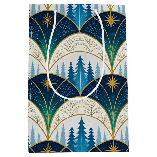 Celestial Art Deco Forest Holiday (Framsidan)