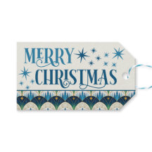 Celestial Art Deco Forest Holiday