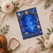 Celestial Art Nouveau Bröllop