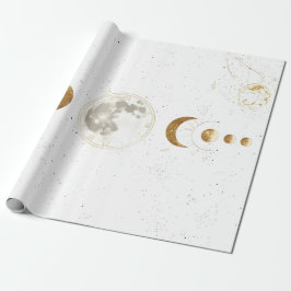 Celestial Astrology Pattern |Wrapping Paper Presentpapper