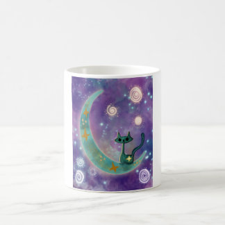 Celestial atomkatt kaffemugg