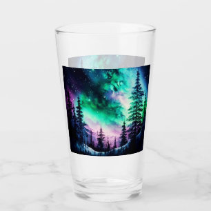 Celestial Aurora Borealis Northern Ljus Vivid Glaskopp