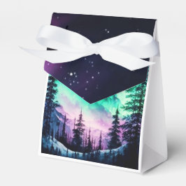 Celestial Aurora Borealis Northern Ljus Vivid Presentaskar