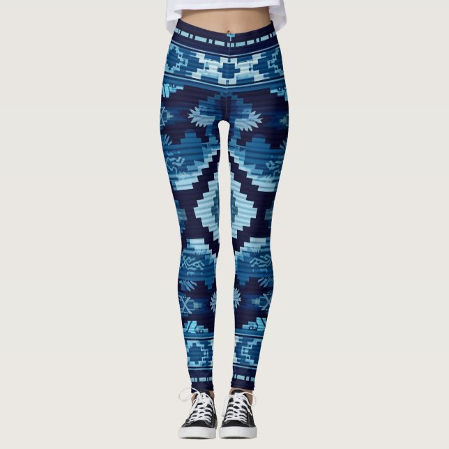 Celestial Aztec Leggings (Framsida)
