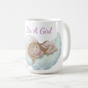 Celestial baby shower kaffemugg