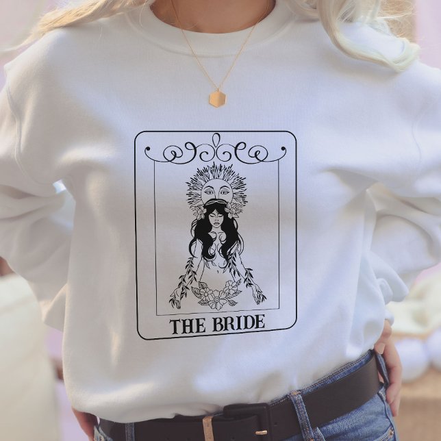 Celestial Bachelorette Bride Tarot Card inpassad T Shirt (Skapare uppladdad)