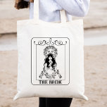 Celestial Bachelorette Bride Tarot Card inpassad Tygkasse<br><div class="desc">Tittar för perfekten till brudens sida? Titta bara på vårt roliga bachelorette-kort som anpassats till väskan! Den här väskan är perfekt för att bära alla dina ägodelar på din bachelorette helg. Dessutom blir det en underbar briljant i påsen eller en bridesört i presentpåsen. Dessutom är det tillverkat av högkvalitativt material...</div>
