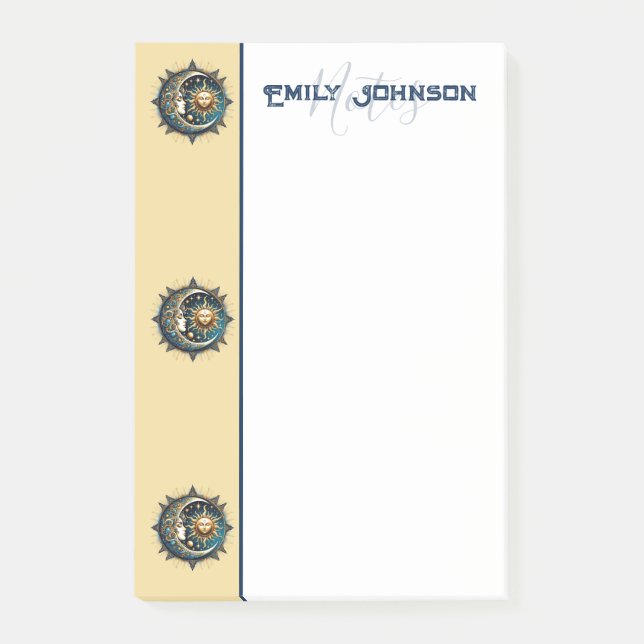 Celestial Balance Post-it Block (Framsida)