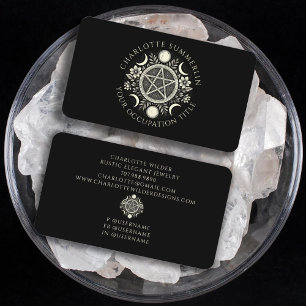 Celestial Black Visitkort