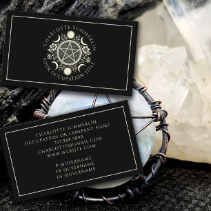 Celestial Black Visitkort