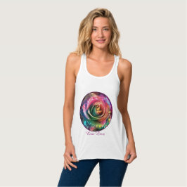 Celestial Blommar: Alien Ro Linne Med Racerback