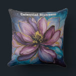 Celestial Blommar Inspired Dekorativ kudde<br><div class="desc">🌌 kelestial Blommar - En kosmiskt dans av Färg och lätt 🌌 Steg in i en värld där naturen möter stjärnorna med kelestial Blommar, en hisnande blommigt som infunderas med cosmos magi. Rikens lila, djupa välsignelser och skarpa guld-accenter ger liv åt denna fantastiska konst, som ger en känsla av ,...</div>