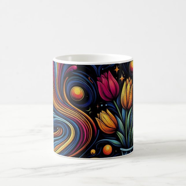 Celestial Bloom Kaffemugg (Center)