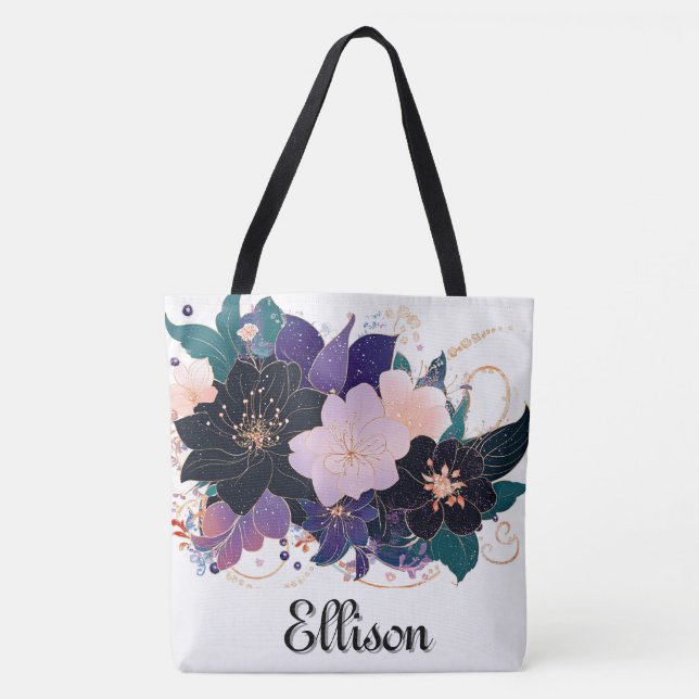 Celestial Bloom Tygkasse (Framsida)