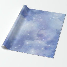 Celestial Blue Cloud Vin Möhippa Presentpapper