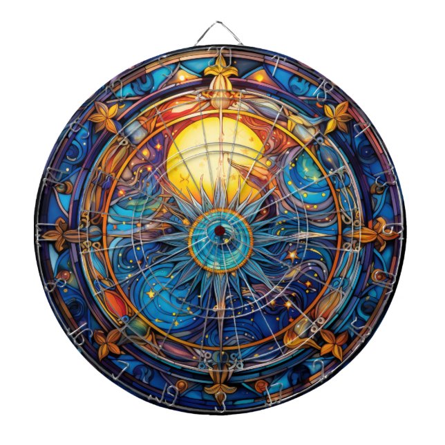 Celestial Bodies Dartboard Darttavla (Framsidan)