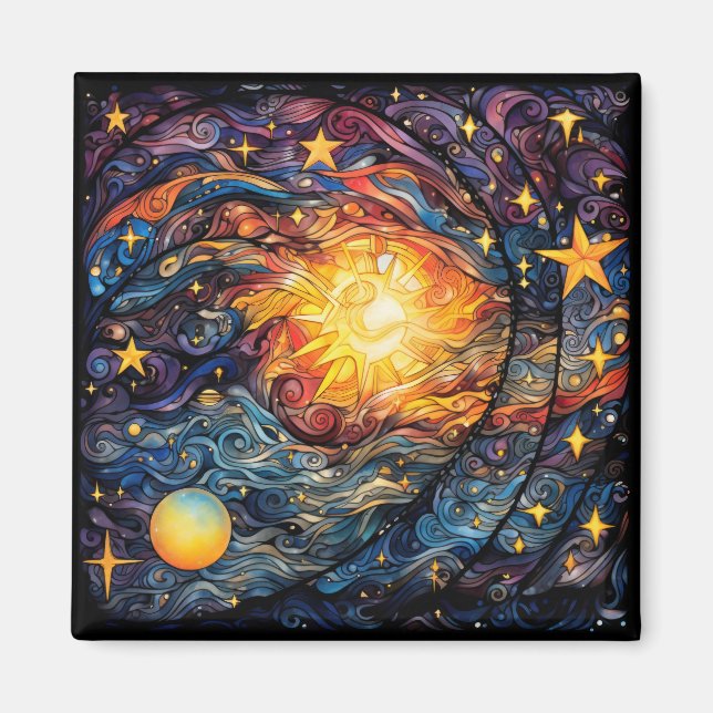 Celestial Bodies Magnet (Framsidan)