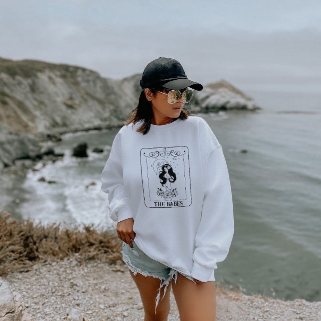 Celestial Boho Bachelorette Bride Babe Tarot Card T Shirt (Skapare uppladdad)