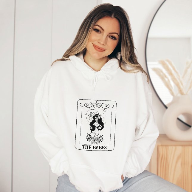 Celestial Boho Bachelorette Bride Babe Tarot Card T Shirt (Skapare uppladdad)