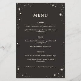 Celestial boho tarot bröllop