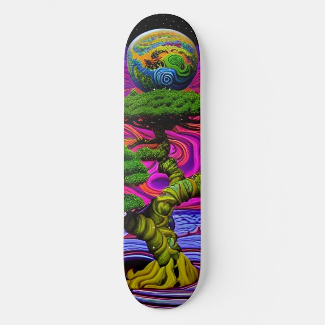 Celestial Bonsai Mini Skateboard Bräda 18,5 Cm (Framsida)