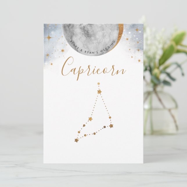 Celestial Bordsnummer, Capricorn Constellation (Stående Fram)