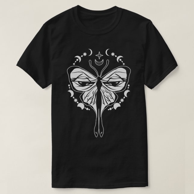 Celestial Butterfly Mystical Butterfly Fläkt Celes T Shirt (Design framsida)
