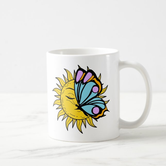 Celestial Butterfly Sol Kaffemugg (Höger)