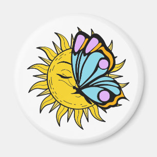 Celestial Butterfly Sol Magnet