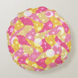 Celestial Candy Swirl Rund Kudde
