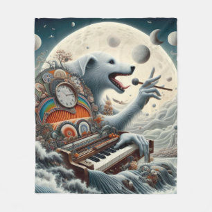 Celestial Canis Pianist Fleecefilt