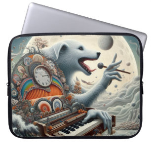 Celestial Canis Pianist Laptop Fodral