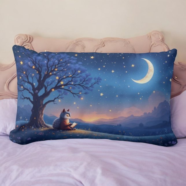 Celestial Cat Comfort Lumbarkudde (Skapare uppladdad)