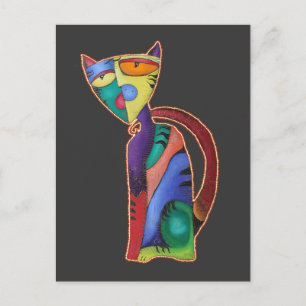 Celestial Cat Vykort