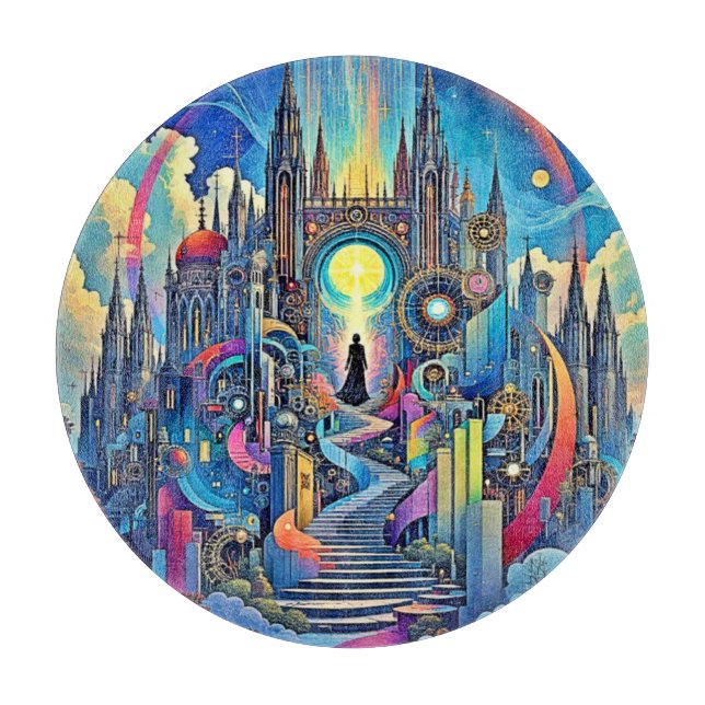 Celestial Cathedral Cityscape (Framsidan)