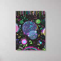 Celestial Celebrations: Maximalist Abstract Art 