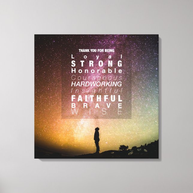 Celestial Charm #2 (24x24) Canvastryck (Framsida)