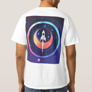 Celestial Chic Space Bild T-Shirt Collection