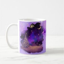 Celestial christmas wishes kaffemugg