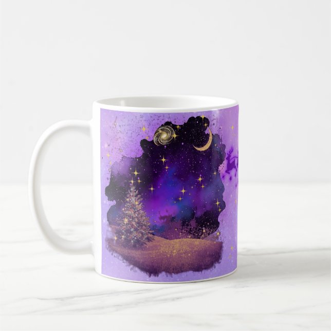 Celestial christmas wishes kaffemugg (Vänster)