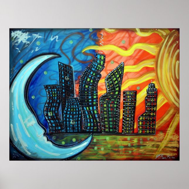 Celestial City Poster (Framsidan)