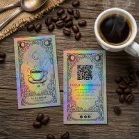 Celestial Coffee Shop Vintage Holografisk