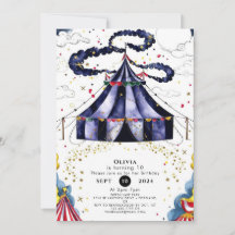 Celestial Colorful Circus Birthday