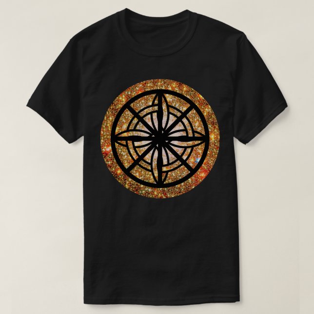Celestial Compass T Shirt (Design framsida)