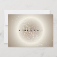 Celestial Confetti Glow Guld gift-certifikat