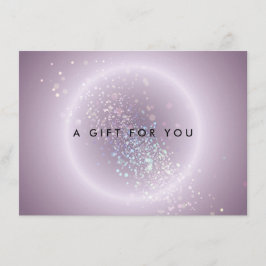 Celestial Confetti Glow Lila Gift-certifikat