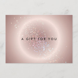 Celestial Confetti Glow Rosa Gift-certifikat