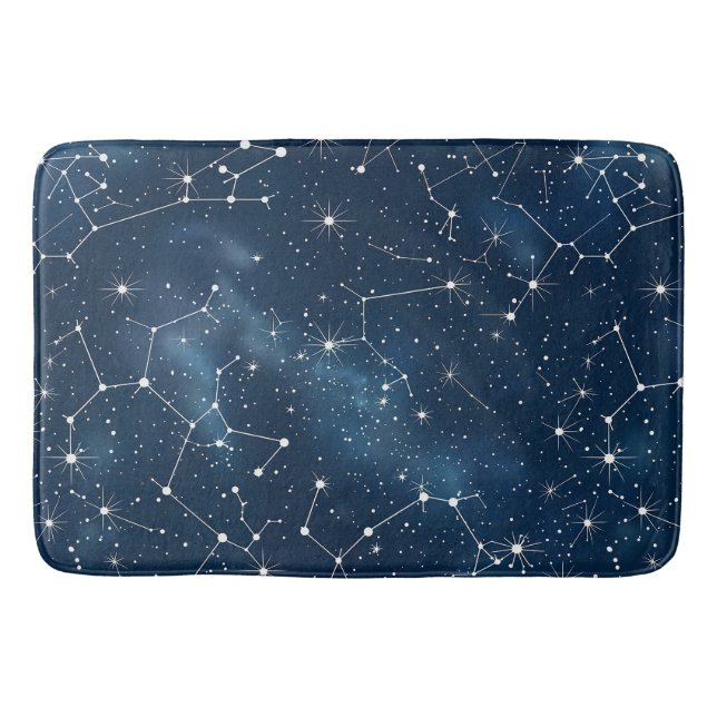Celestial Constellation - Stjärnighet (4) Badrumsmatta (Framsidan)
